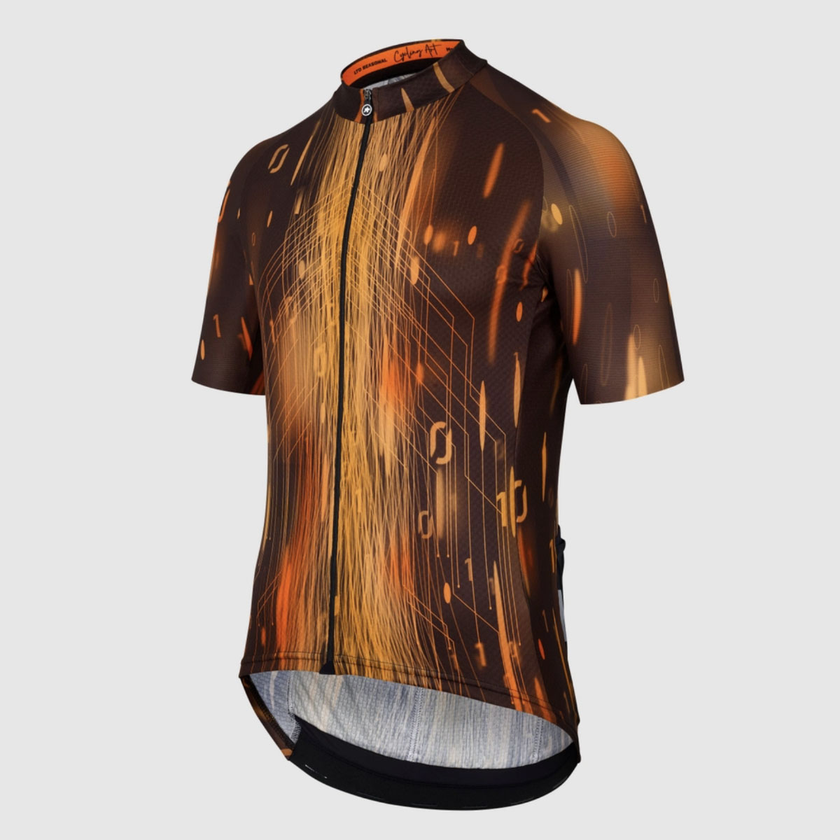 Koszulka kolarska męska Assos Mille GT Jersey C2 Drop Head Droid Orange