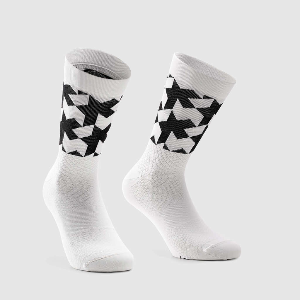 Skarpetki Assos Monogram Socks EVO White Series