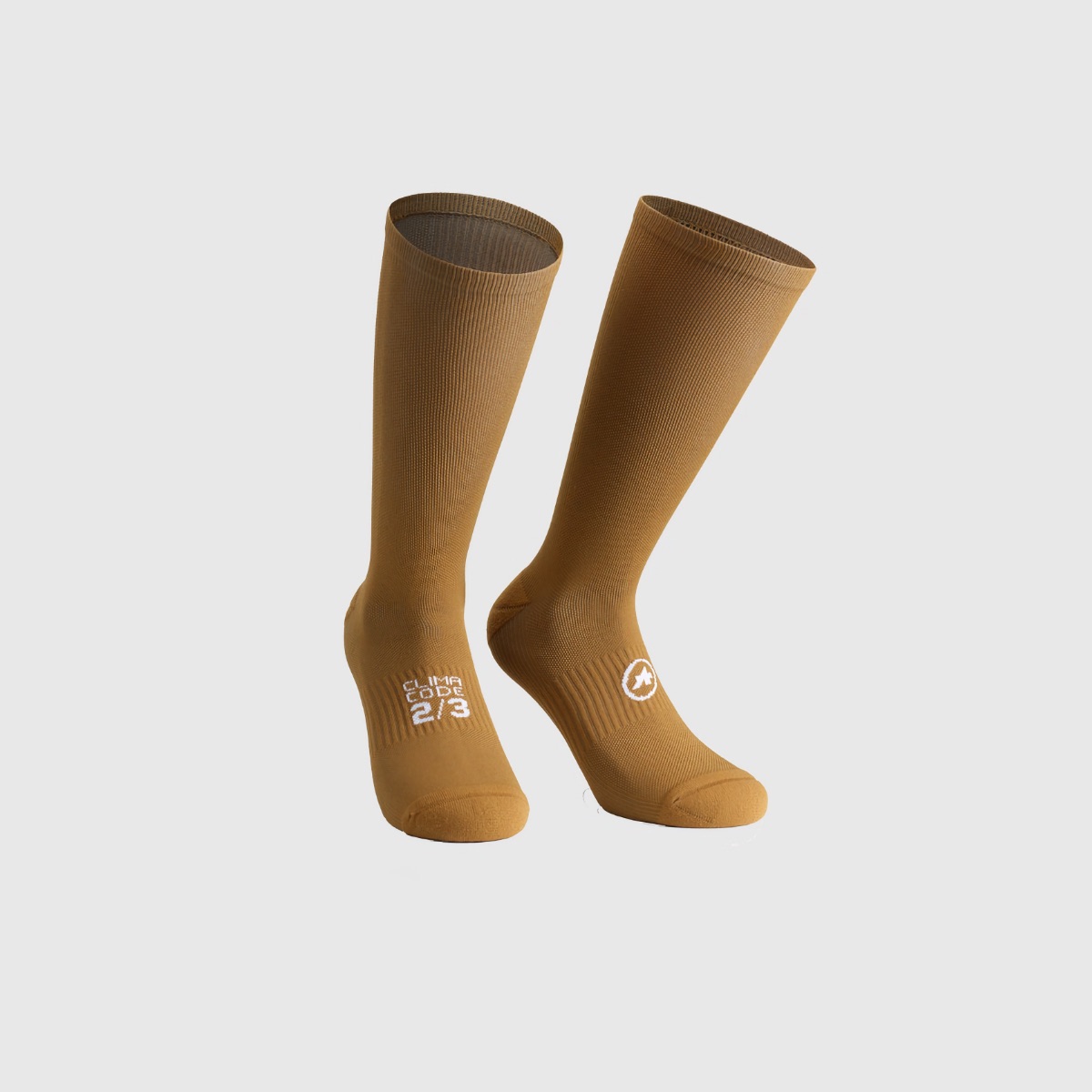 Skarpetki Assos Unisea Socks 2/3 Spring Fall Bronze Ash