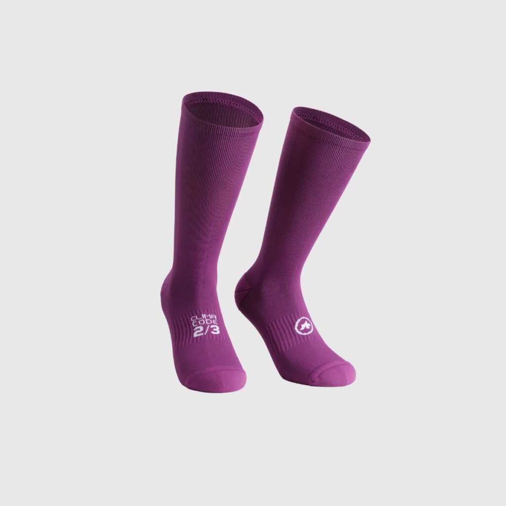 Skarpetki Assos Unisea Socks 2/3 Spring Fall Alchemy Purple