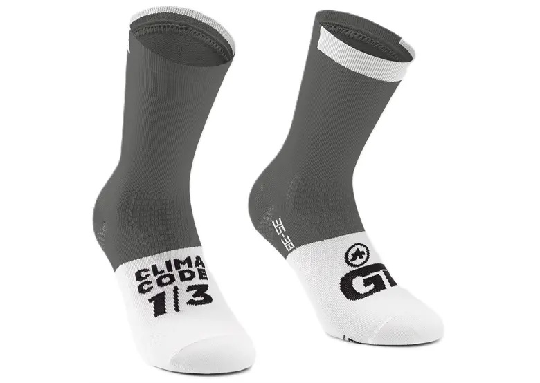 Skarpetki Assos GT Socks C2 Rock Grey