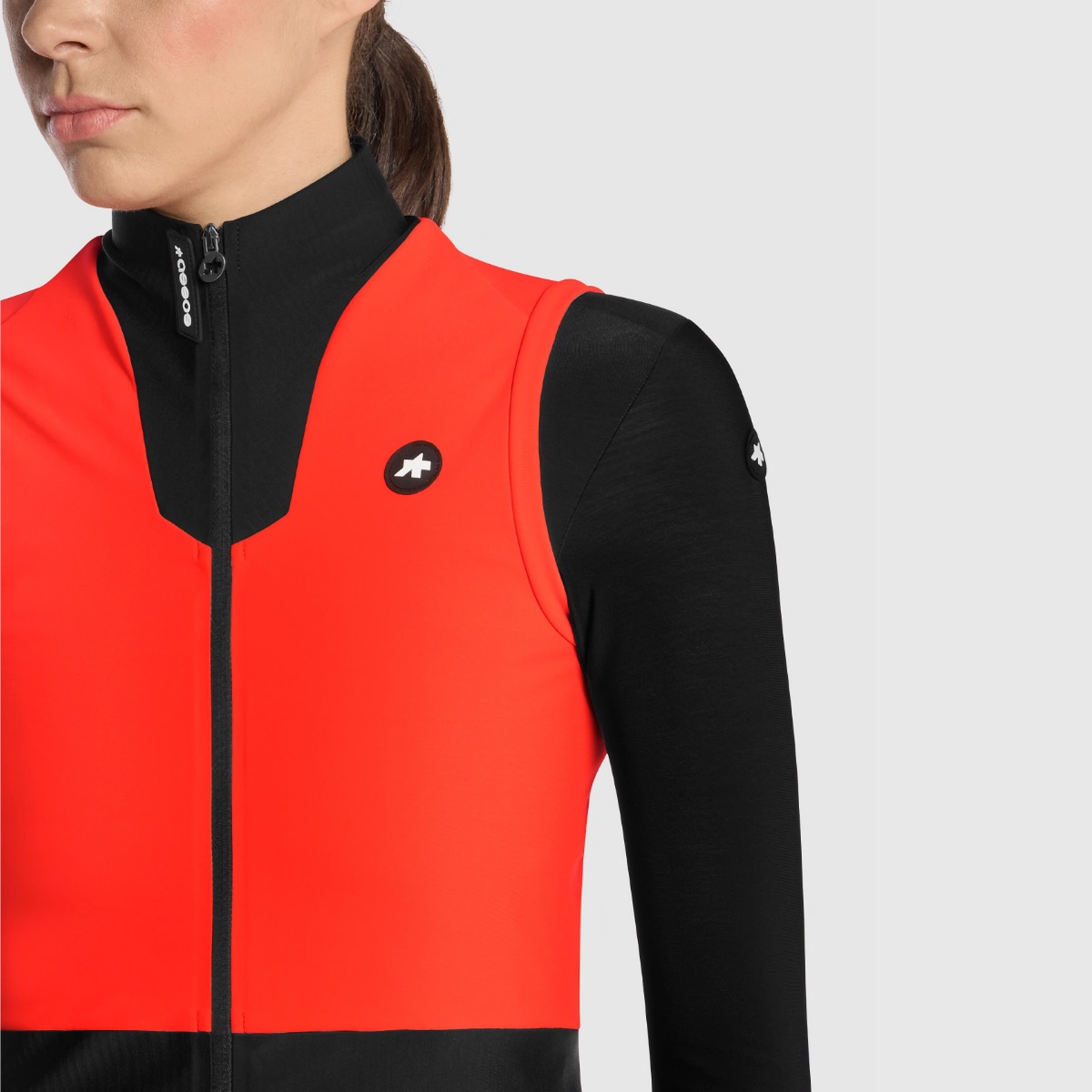 Kamizelka rowerowa damska Assos Dyora R 2/3 Spring Fall Gilet S11 Lolly Red