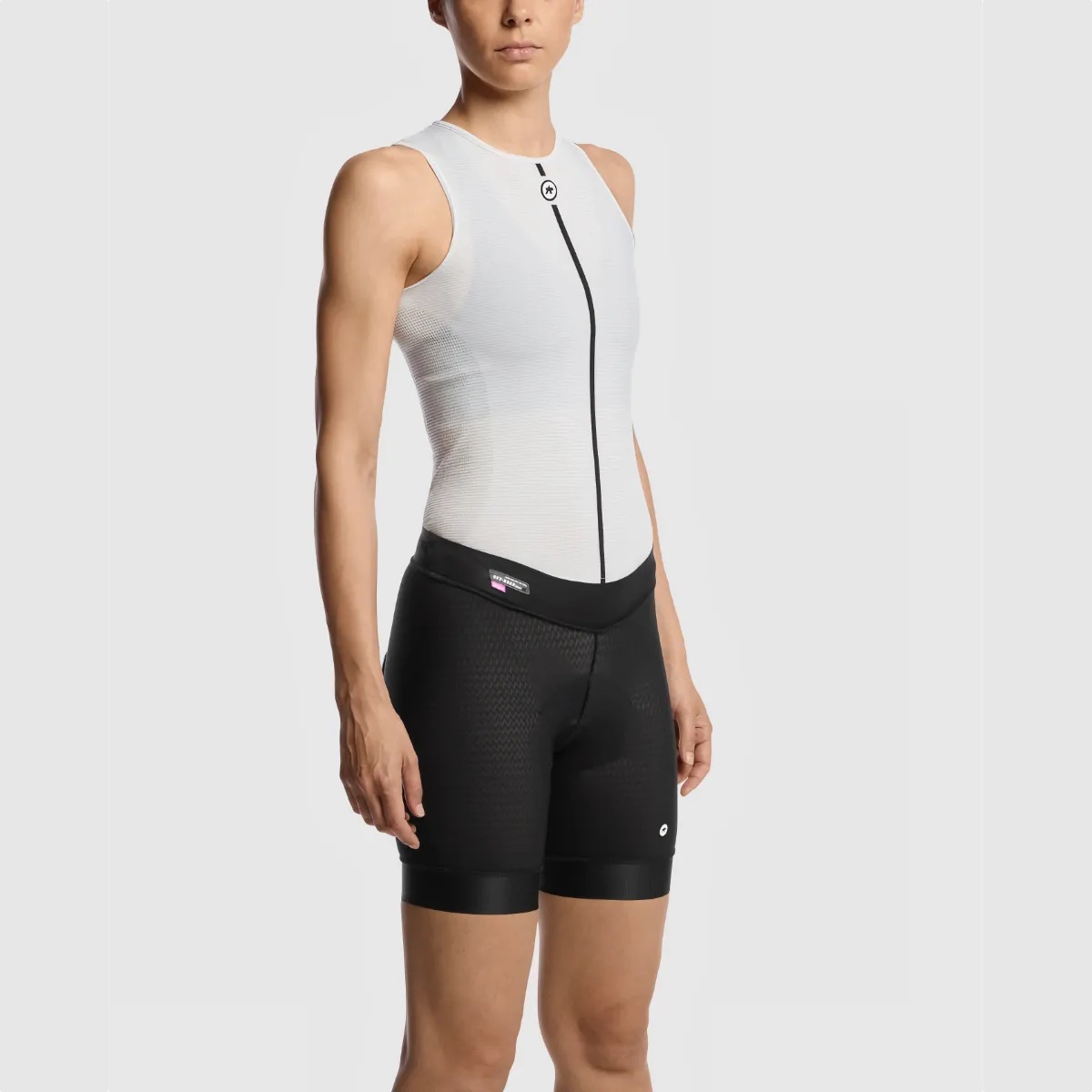 Spodenki rowerowe damskie z wkładką Assos Trail MTB Tactica Womens ST Black Series OUTLET