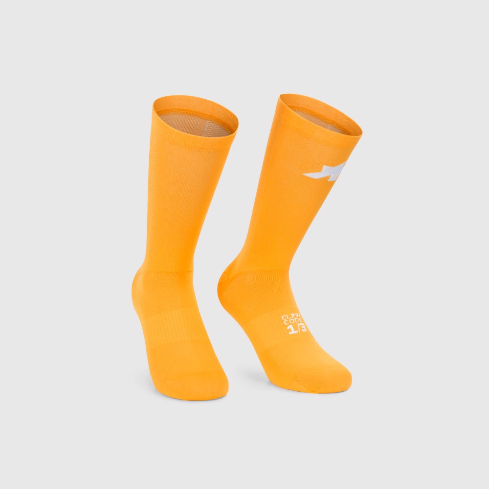 Skarpetki Rowerowe ASSOS Racing Socks S11 Flame Orange