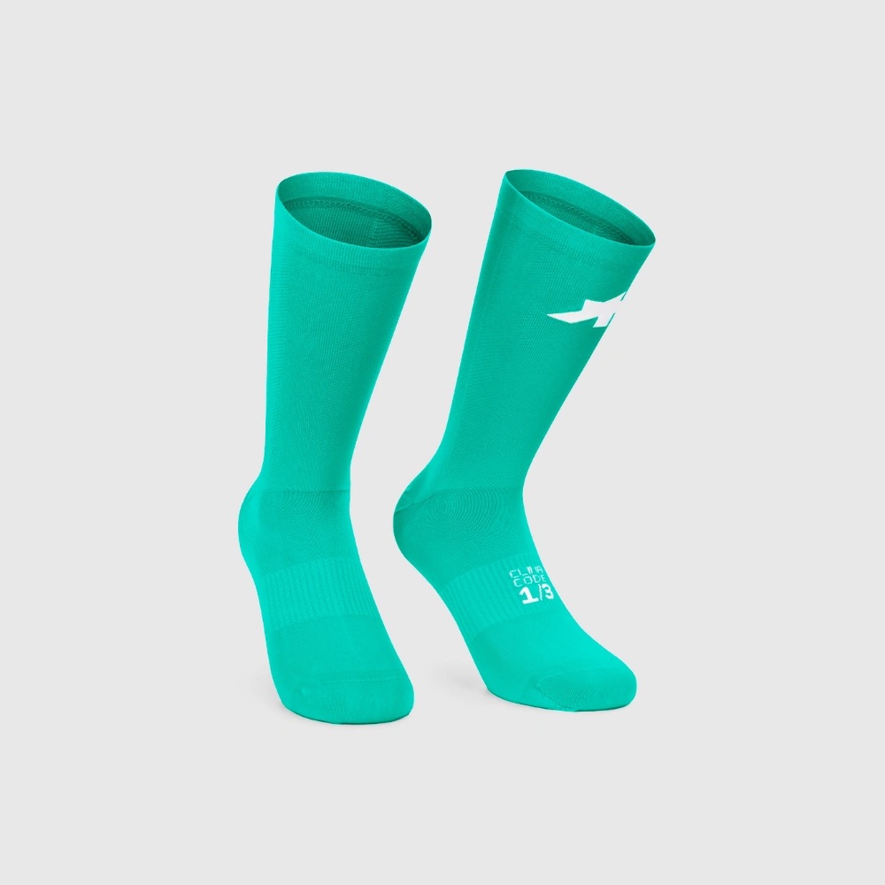 Skarpetki Rowerowe ASSOS Racing Socks S11 Halo Green